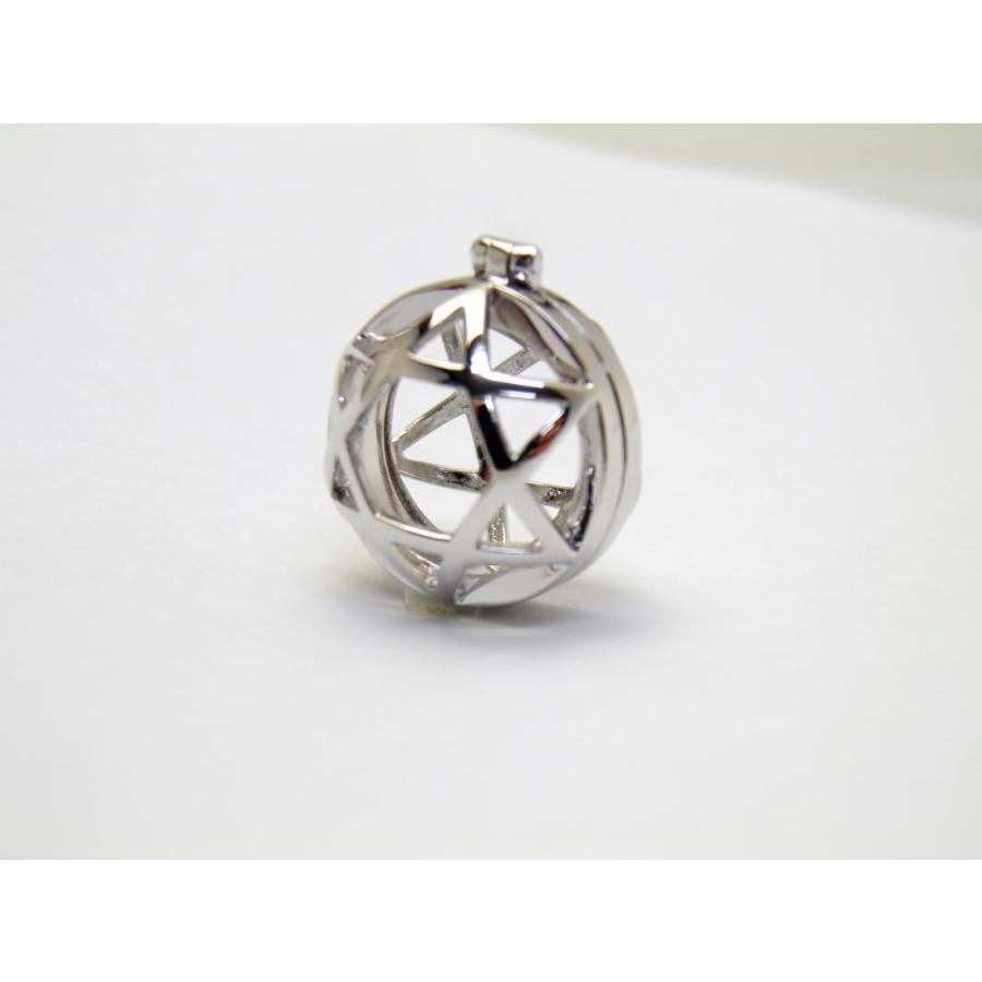 チェンジボール パーツ 銅製 五芒星・六芒星 シルバーカラーメッキ 1個