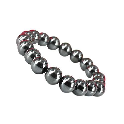 ENDLESS_12mmブレスレット 磁気ヘマタイト シンプルブレスレット 12mm