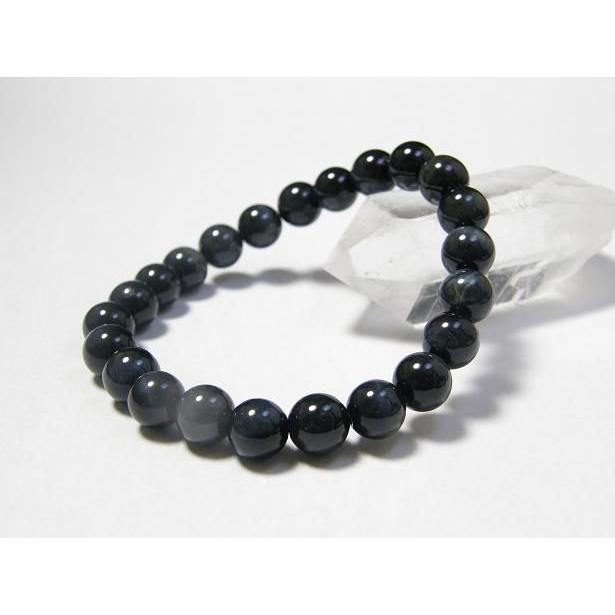 【天然石】マリンブルータイガーアイブレスレット【8mm玉】【16cm径】 天然石】マリンブルータイガーアイブレスレット【8mm玉】【16cm径】