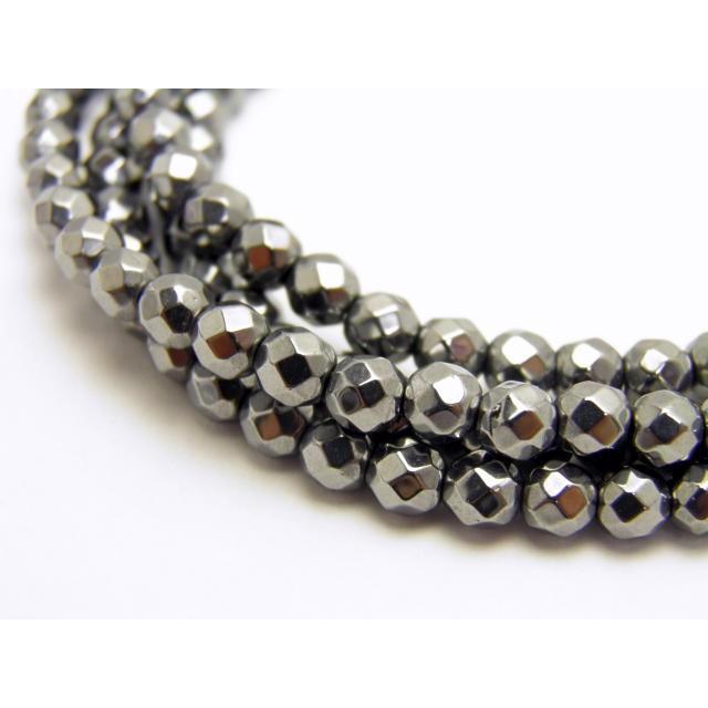 テラヘルツ鉱石 64面カット 約4mm メガネチェーン 置き忘れ防止 めがね