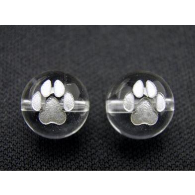 アクアマリンと猫 肉球 天然石 パワーストーン猫 猫の置物 【公式通販】