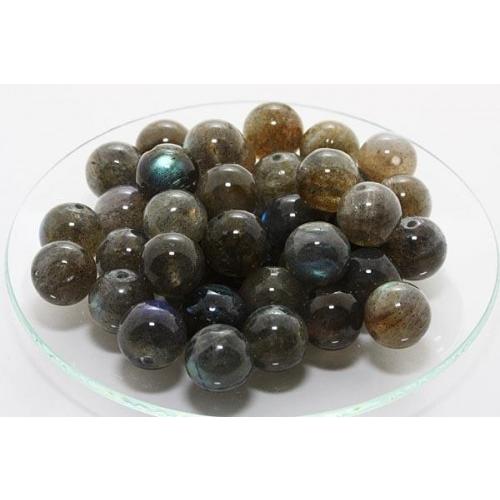 ラブラドライト 3A 8mm 穴あり一粒売りビーズ 天然石 パワーストーン 