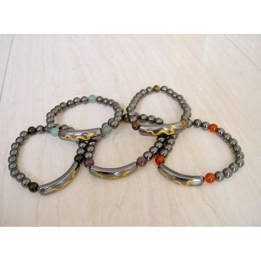 限定一点 天然石 ヘマタイト ダイヤモンド ブレスレット フック パワーストーンブレスレット メンズ 天然石 ブレイドブレス