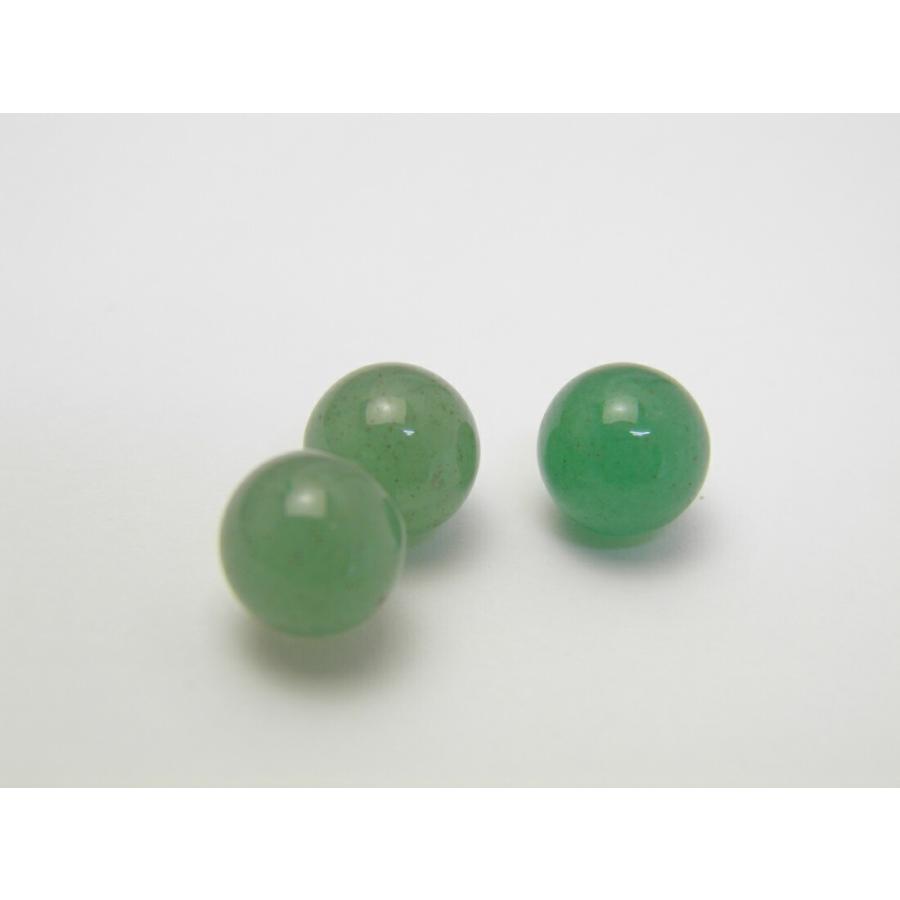 アベンチュリン インド翡翠 Aventurine 沈着 勇敢 聡明 お守り 丸玉