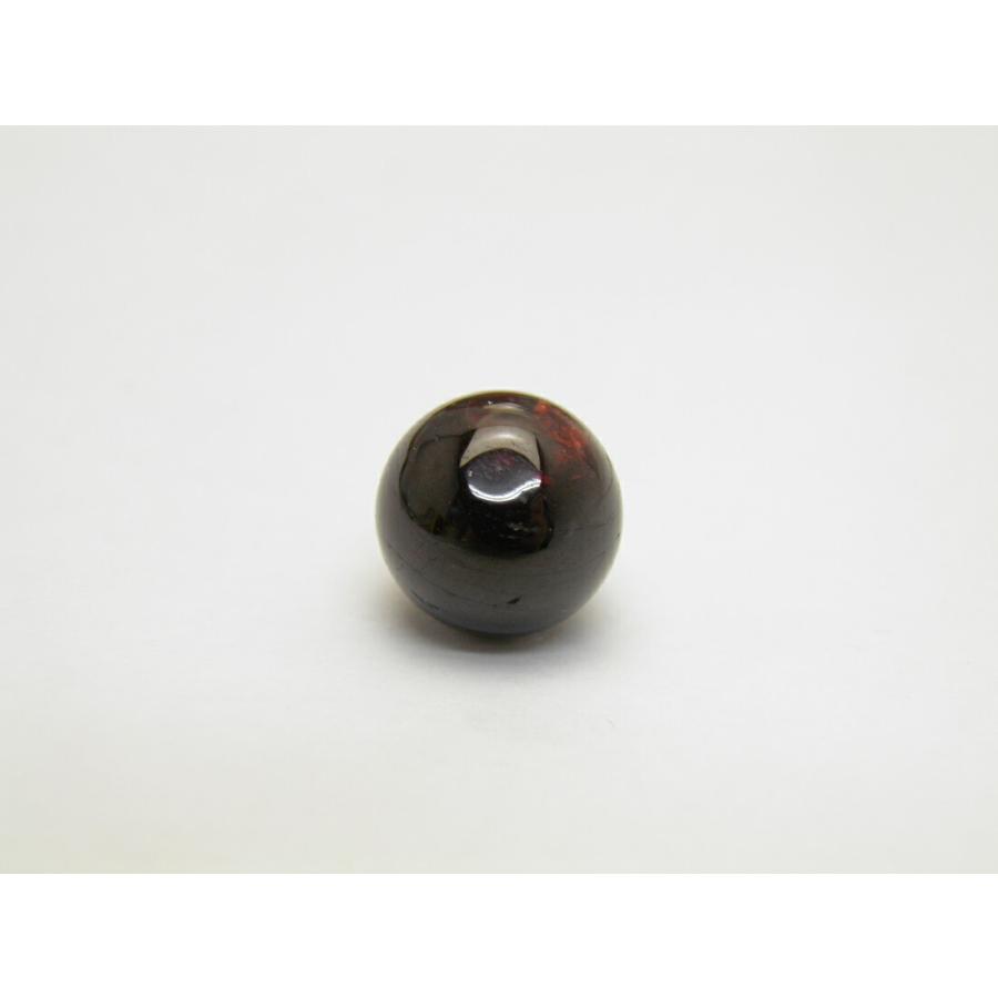 丸玉 ガーネット 柘榴石 Garnet 生命力 愛情 変化 お守り 8mm 穴なし一