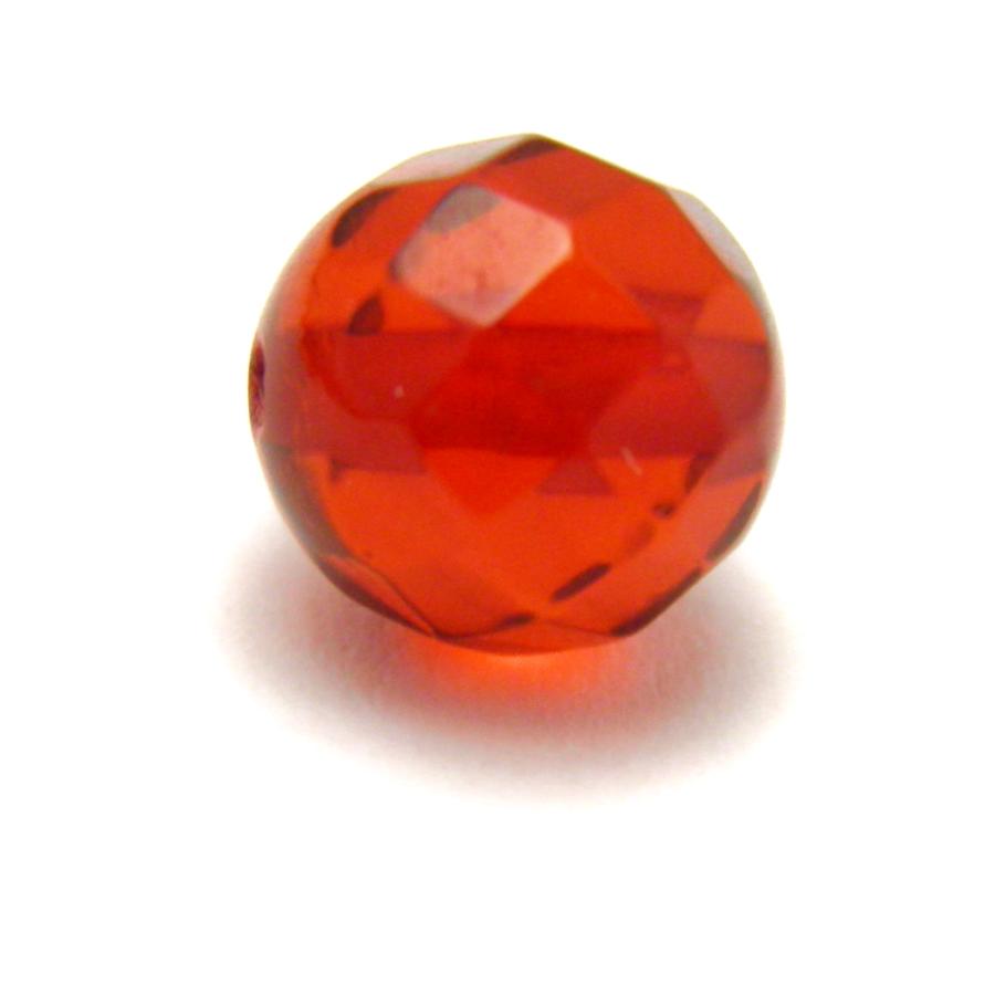 リトアニアアンバー 極上透明 4A ルビーレッドアンバー カット 天然