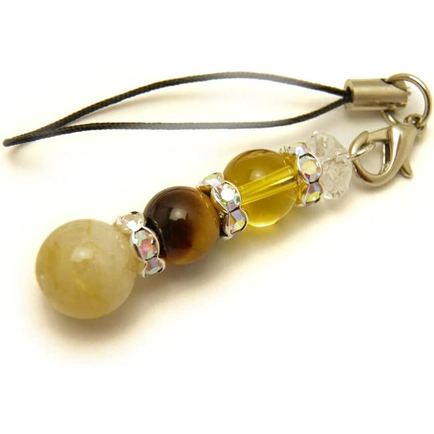 金運アップセット　タイガーアイ　シトリン　ルチル勾玉　梟　風鈴 Amazon | 【仕事運 金運アップ 】ルチルクォーツ タイガーアイ