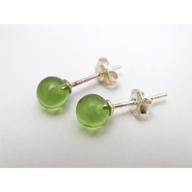 楽天市場】天然琥珀 グリーンアンバー ピアス イヤリング リトアニア産