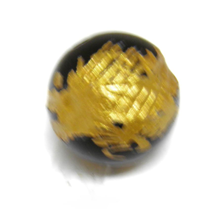彫刻ビーズ モリオン/黒水晶 金彫り 12mm 龍 天然石 パワーストーン