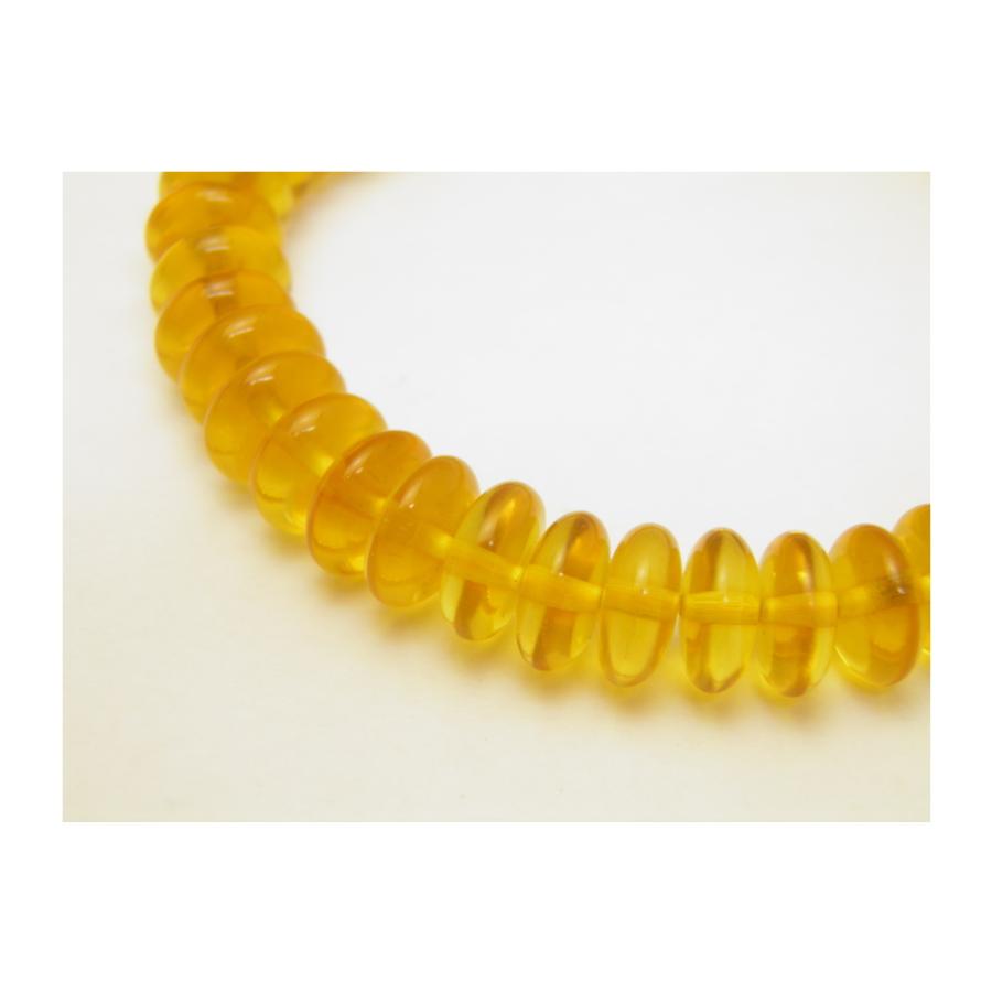 ポーランド館　琥珀　アンバー　ブレスレット ブレスレット アンバー （琥珀） コニャックカラー （ロシア