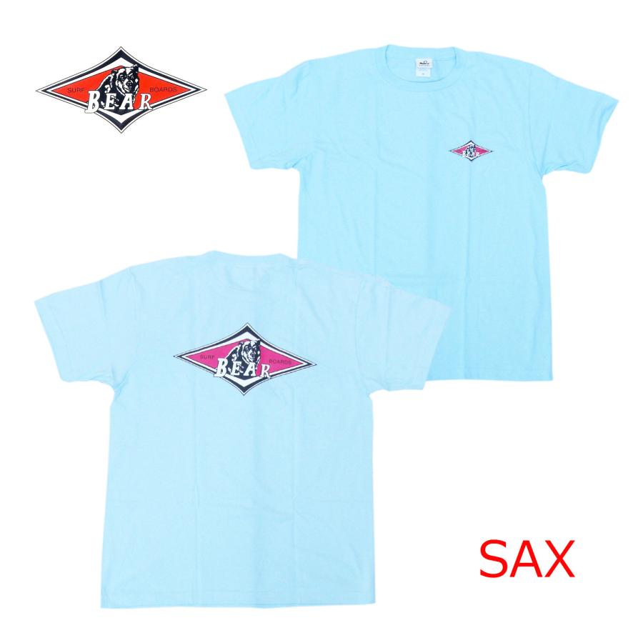 BEAR ベアー 定番ロゴ半袖Tシャツ サーフィン ビッグウェンスデーで