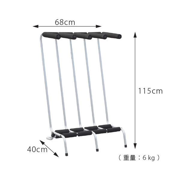 □送料無料□(オーシャン＆アース)FREE STANDING RAX - 4 BOARD