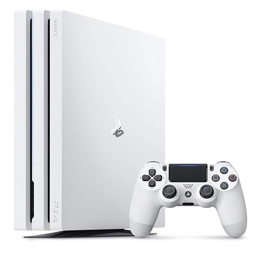 （中古)(PS4)(本体)(PlayStation4)(Pro)(グレイシャー・ホワイト)(1TB) (CUH-7200BB02)　お取り寄せ品 送料無料｜imperio