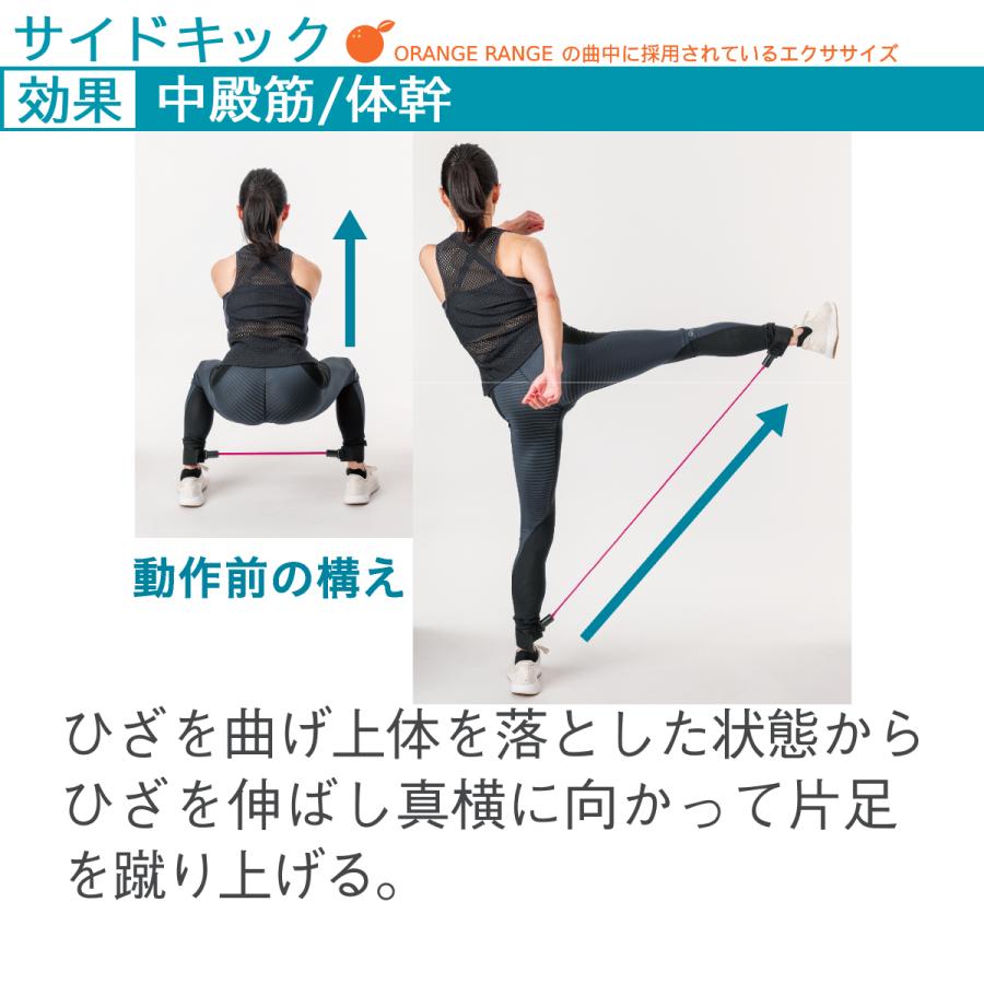 トレーニンググッズ 公式 レジスタンスチューブ ハード Hard (サンプル品 パッケージ・付属品なし)  筋トレ IMPHY × ORANGE RANGE コラボ |  | 04