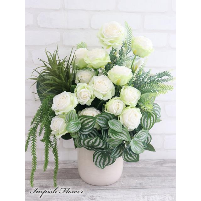 造花 インテリア 高級 大きい アレンジ  アートフラワー 豪華 B-407 | 