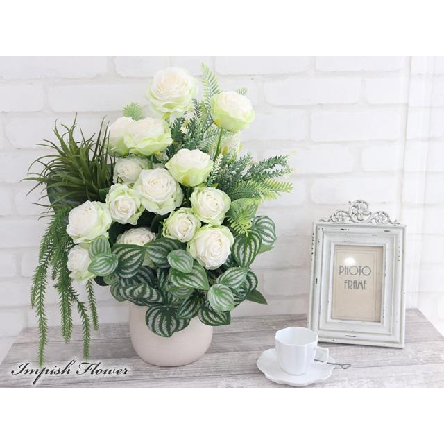 造花 インテリア 高級 大きい アレンジ  アートフラワー 豪華 B-407 |  | 02