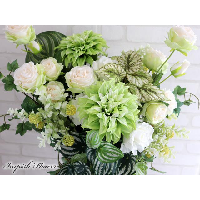 造花 スタンド 大きい アレンジメント 豪華 アーティフィシャルフラワー 高級 B-455 |  | 01