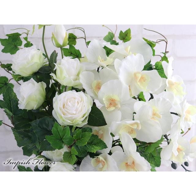 造花 インテリア 開店祝い 胡蝶蘭 アーティフィシャルフラワー 高級 おしゃれ アレンジメント 豪華 B-481 |  | 01