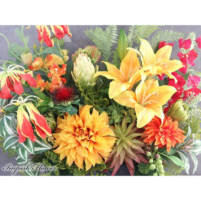 造花 インテリア 開店祝い アーティフィシャルフラワー 高級 おしゃれ