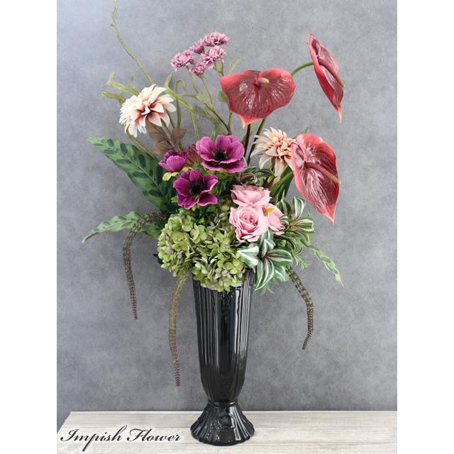 『破格値』アーティフィシャルフラワーバードゲージアレンジメント85㌢BIGサイズ 破格値』アーティフィシャルフラワーバードゲージアレンジメント85