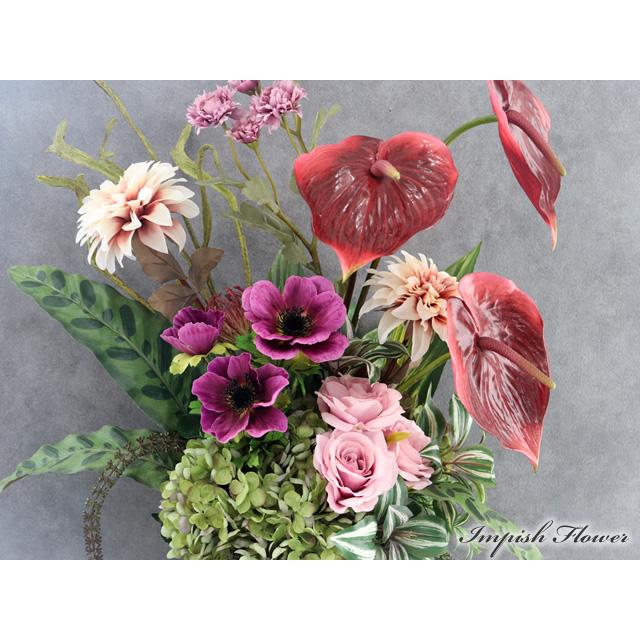 造花 インテリア 大きい アーティフィシャルフラワー 大型 高級