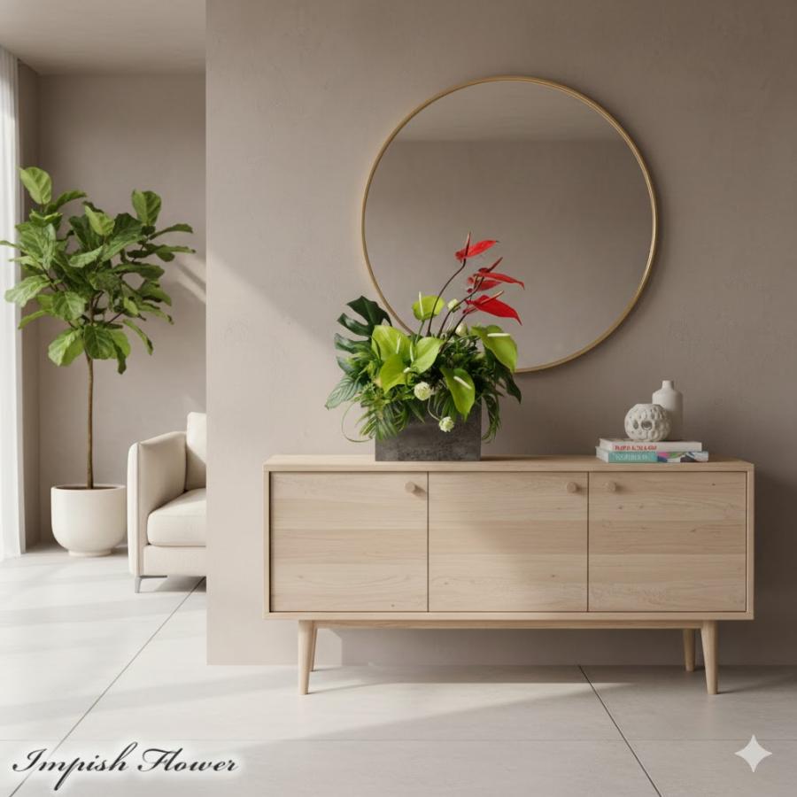 造花 インテリア 大きい アーティフィシャルフラワー 開店祝い 大型 高級 おしゃれ フラワーアレンジメント 豪華 B-575 |  | 03