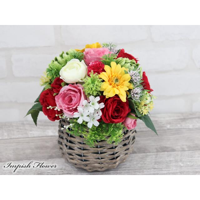 造花 アレンジ 母の日 インテリア アーティフィシャルフラワー アレンジメント 特集 M 310 M 310 Impish From Naocolour 通販 Yahoo ショッピング