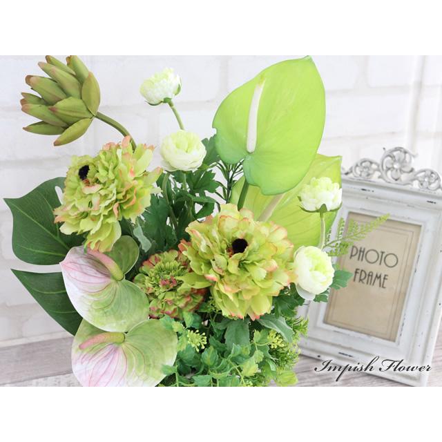 造花 インテリア 卓上 フラワーアレンジメント アーティフィシャル