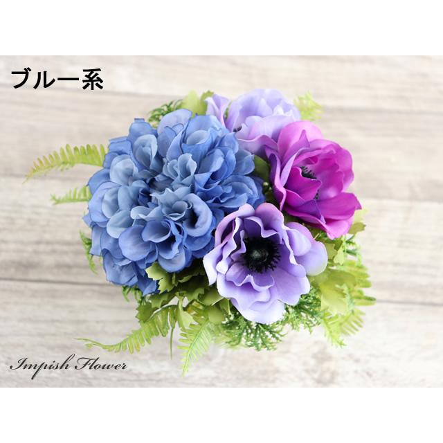 造花 フラワーアレンジメント インテリア 母の日 アーティフィシャルフラワー アレンジメント  かわいい S-416 |  | 07