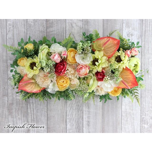 宅送 リース 花 玄関 インテリア 壁掛け 造花 W 641 W 641 Impish From Naocolour 通販 Yahoo ショッピング 人気ブランド Mobile Scotturb Com