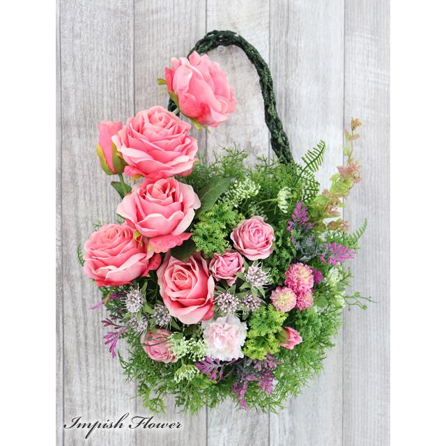 リース 花 玄関 インテリア 壁掛け 造花 W 643 W 643 Impish From Naocolour 通販 Yahoo ショッピング