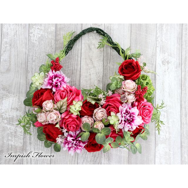リース 花 玄関 インテリア 壁掛け 造花 W 706 W 706 Impish From Naocolour 通販 Yahoo ショッピング