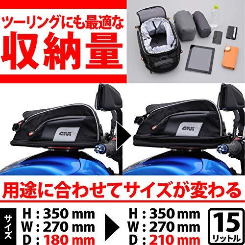 大放出セール GIVI (ジビ) バイク用 タンクバッグ 15L タブレット
