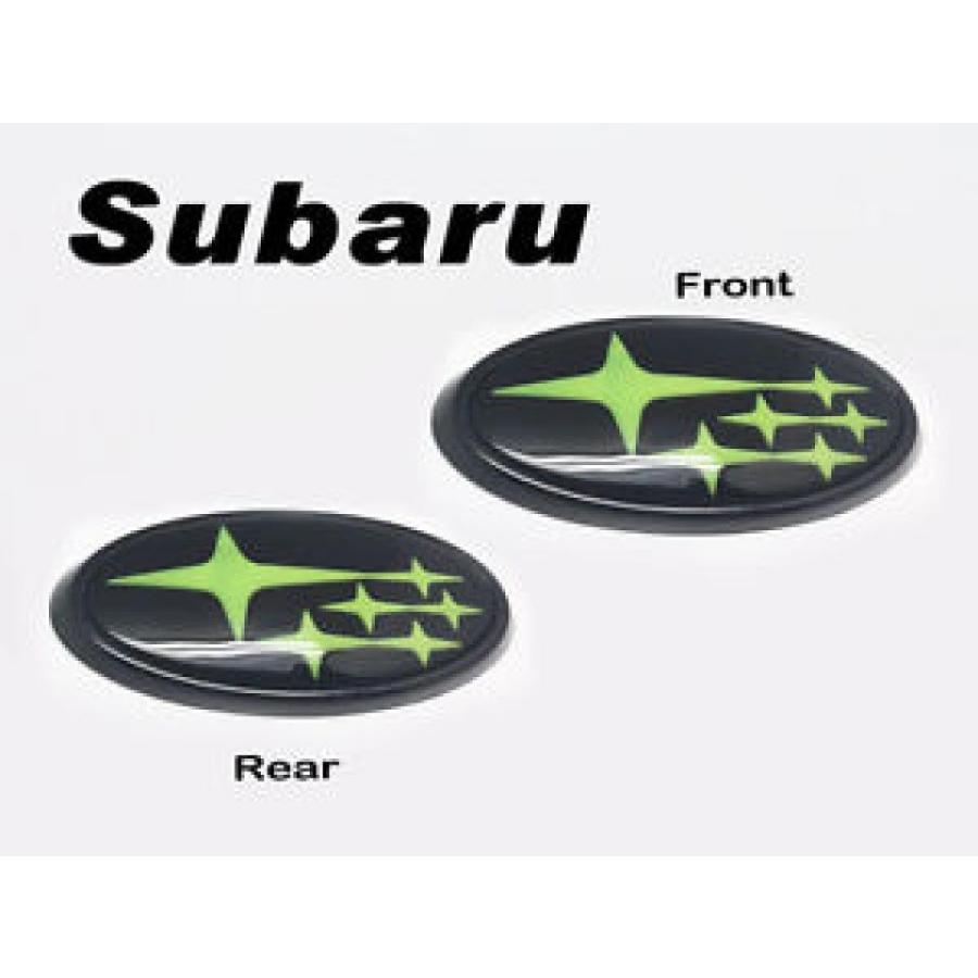 売れ筋 エンブレム フロント リア 15 18 Subaru Wrx Sti スバル Eb Cl Subarufr 2pc Green 1 車とバイクのパーツ屋さん 通販 Yahoo ショッピング 公式の Www Intime Univ Org