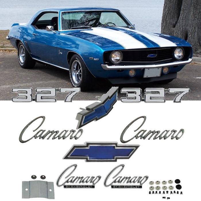 セット バッジ エンブレム Camaro 327 1969 Chevrolet Camaro シボレー カマロ Eb07 0211 02 車とバイクのパーツ屋さん 通販 Yahoo ショッピング