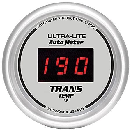 Auto Meter 6549 Ultra-Lite Digital Transmission ファッション Gauge 通販 激安 Temperature
