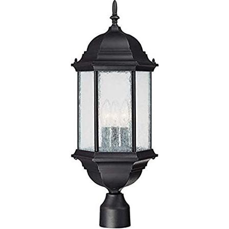 登場! Outdoor Glass Seeded Street Main 9837BK Lighting Capital Post, 180 3-Light 門柱灯、表札灯 登場! Outdoor Glass Seeded Street Main 9837BK Lighting Capital Post, 180 3-Light 門柱灯、表札灯