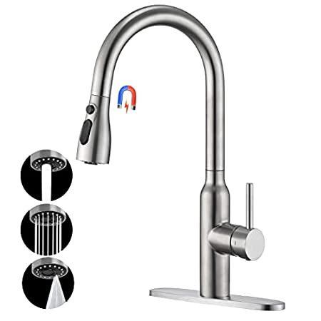多様な Kitchen Faucet, Kitchen CREA Sink Magneti Down Pull Functions 3 with Faucet キッチン蛇口、水栓