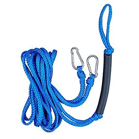 【数量限定】 Hooks 2 with Tubing for Rope Towable FT 12 Water (Blue) Lines Sport ハンドル、ライン