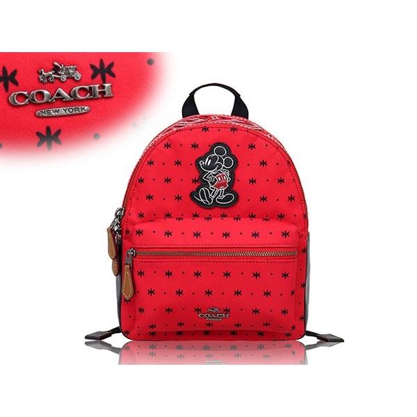 コーチ Coach バッグ リュック F591 ブライトレッド ブラック コーチ ディズニー バンダナ プリント ナイロン ミニ バックパック アウトレット レディース Co Ba 24 インポートコレクションyr 通販 Yahoo ショッピング