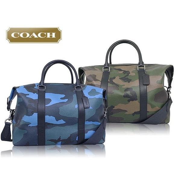 コーチ Coach バッグ ボストンバッグ F ダークグリーンマルチ カモフラージュ プリント レザー エクスプローラー ダッフル アウトレット メンズ レディース Co Ba 55 インポートコレクションyr 通販 Yahoo ショッピング