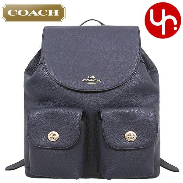 コーチ COACH バッグ リュック F29008 ミッドナイト ラグジュアリー ペブルド レザー ビリー バックパック アウトレット レディース