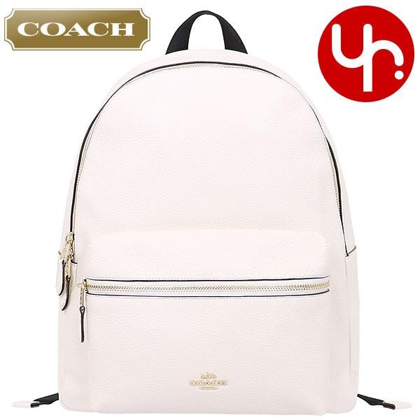 COACH コーチ バッグ リュック F29004 チャーリー ペブルド レザー  