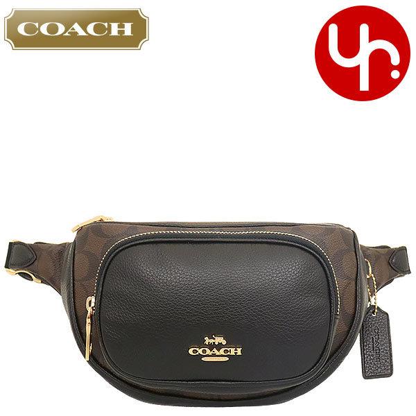奇跡の再販 コーチ Coach バッグ ショルダーバッグ F 6548 ブラウン ブラック シグネチャー Pvc レザー コート ベルト バッグ アウトレット レディース 50 Off Www Skylanceronline Com