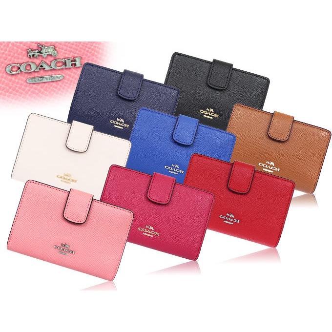 コーチ Coach 財布 二つ折り財布 F54010 ミッドナイト ラグジュアリー クロスグレーン レザー ミディアム コーナー ジップ ウォレット アウトレット レディース Co Ko160523 24 インポートコレクションyr 通販 Yahoo ショッピング