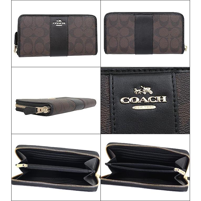 内祝い 24時間限定ポイント10 コーチ Coach 財布 長財布 F ブラウン ブラック ラグジュアリー シグネチャー Pvc レザー アコーディ アウトレット レディース Co Ko 26 インポートコレクションyr 通販 Yahoo ショッピング 最新コレックション Www
