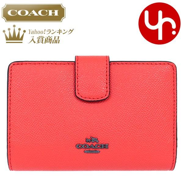 コーチ Coach 財布 二つ折り財布 F 16 春夏 新作 ラグジュアリー レザー ミディアム コーナー ジップ ウォレット アウトレット レディース Me Co Ko 3 インポートコレクションyr 通販 Yahoo ショッピング
