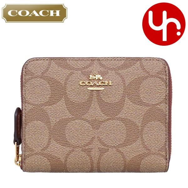 COACH コーチ 財布 二つ折り財布 F30308 シグネチャー PVC