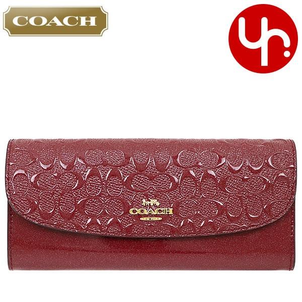 COACH コーチ 財布 長財布 F26814 ラグジュアリー デボスド