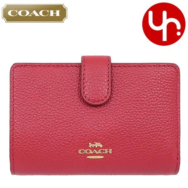 コーチ COACH 財布 二つ折り財布 F68398 チョーク ラグジュアリー ペブルド レザー ミディアム コーナー ジップ ウォレット アウトレット レディース｜import-collection-yr｜04